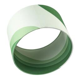 Rackhams Forest Green Linen Fabric Lamp Shade with Inner and Outer Wavy Design - thumbnail 5