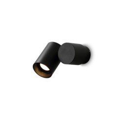 Rackhams 5 Watt LED Black Outdoor Spotlight Wall Light - thumbnail 2