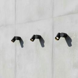 Rackhams 5 Watt LED Black Outdoor Spotlight Wall Light - thumbnail 3