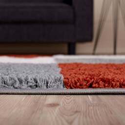 Rackhams Myshaggy Geometric Terra Rug - 160X230 cm - thumbnail 5