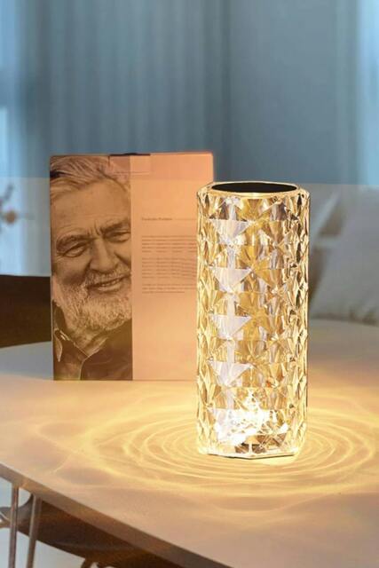 Rackhams 16-Colour RGB Touch Sensor Night Light - Clear - One Size - image 1