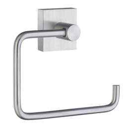 Rackhams Brushed Chrome Toilet Roll Holder