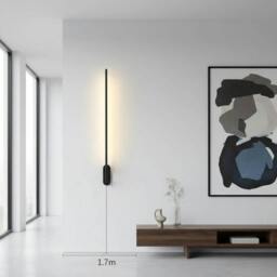 Rackhams 10 Watt LED Interior Black Wall Light - thumbnail 4