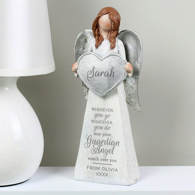 Rackhams Personalised Guardian Angel Ornament - image 1