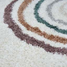 Rackhams Moodi Shaggy Multicolour Raincat Rug - 160X230 cm - thumbnail 3