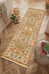 Rackhams Nomad Vintage Persian-Style Orange Rug - 120X180 cm - thumbnail 6