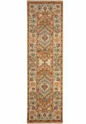 Rackhams Nomad Vintage Persian-Style Orange Rug - 120X180 cm - thumbnail 5