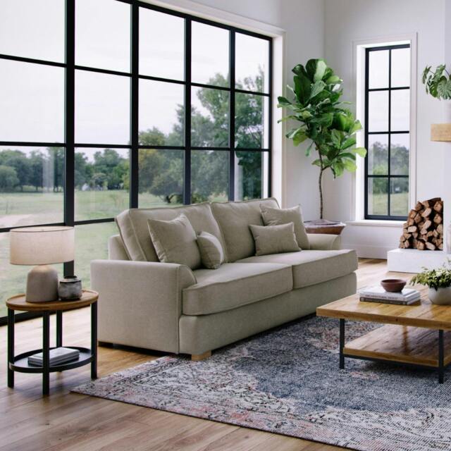Rackhams Harrogate Medium Sofa - Stone - image 1