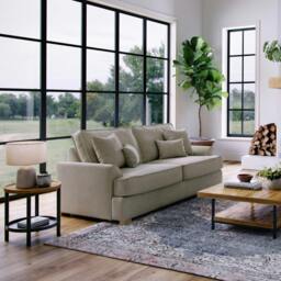 Rackhams Harrogate Medium Sofa - Stone - thumbnail 1