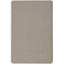 Rackhams Twist Stripe Washable Mat and Runner Beige - 67X100 cm - thumbnail 1