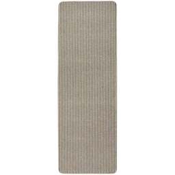 Rackhams Twist Stripe Washable Mat and Runner Beige - 67X100 cm - thumbnail 2
