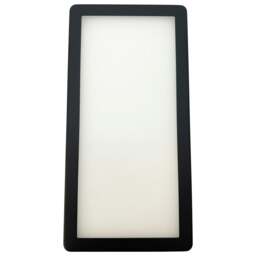 Rackhams Loops 4x MATT BLACK Ultra-Slim Rectangle Under Cabinet Kitchen Light & Driver Kit - Natural White Diffused LED - thumbnail 4