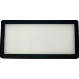Rackhams Loops 4x MATT BLACK Ultra-Slim Rectangle Under Cabinet Kitchen Light & Driver Kit - Natural White Diffused LED - thumbnail 5