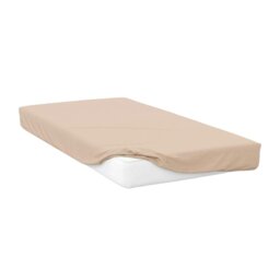 Rackhams 400 Thread Count Egyptian Cotton Fitted Sheet - Cream - Cream - Double - 100% Egyptian Cotton - thumbnail 2