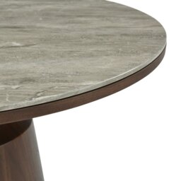 Rackhams Willow Circular Dining Table - Timber Tobacco - Timber Tobacco - thumbnail 2
