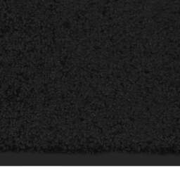 Rackhams Doormat  Black 40x60 cm - 100% PP twisted heatset, vinyl - thumbnail 2