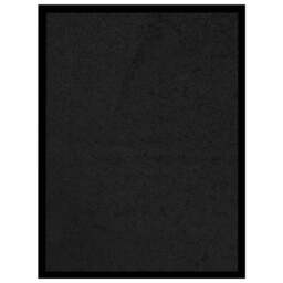 Rackhams Doormat  Black 40x60 cm - 100% PP twisted heatset, vinyl - thumbnail 1
