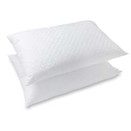 Rackhams Quilted Soft Touch Microfibre Pillows - thumbnail 4