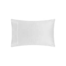 Rackhams Pima Cotton 450 Thread Count Housewife Pillowcase - White - One Size - White - 100% Cotton - thumbnail 1