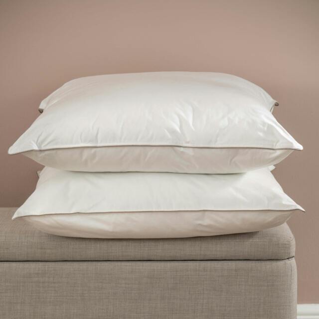 Rackhams Soft as Down Pillows - Medium/Firm - Square - Pair - image 1
