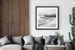 Rackhams Scarborough Promenade - Framed Print 20 x 20 inch - thumbnail 1