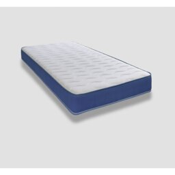 Rackhams Hybrid Memory Foam & Pinna-Coil Mattress - Soft/Medium Cooltouch+ Breathable - Blue - 1 - 2ft6 Shorty Small Single Mattress (75cm x 175cm) - thumbnail 2