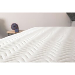 Rackhams Hybrid Memory Foam & Pinna-Coil Mattress - Soft/Medium Cooltouch+ Breathable - Blue - 1 - 2ft6 Shorty Small Single Mattress (75cm x 175cm) - thumbnail 6