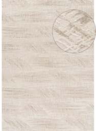 Rackhams Carmel Cream-Beige Abstract Rug - 6030 - 120X170 cm - thumbnail 1