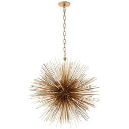 Rackhams Strada Medium Round Chandelier - Aged Iron