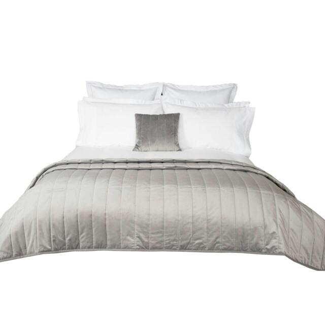 Rackhams Verona Throw Blanket - Charcoal - 200cm x 150cm - Charcoal - 100% Faux Suede - image 1
