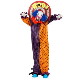 Rackhams 167 cm Life Size Animated Clown Halloween Decorations Outdoor Indoor - thumbnail 2