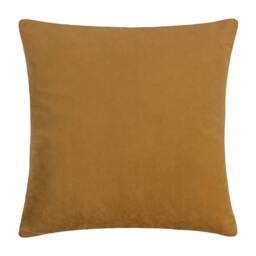 Rackhams Kalho Velvet Cushion Cover - Pink/Ochre - 45cm x 45cm - Pink/Ochre - 100% Polyester - thumbnail 2