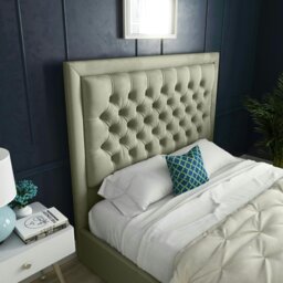 Rackhams Kingston Bed - Small Double - 4ft - Grey - thumbnail 3