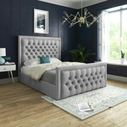 Rackhams Kingston Bed - Small Double - 4ft - Grey