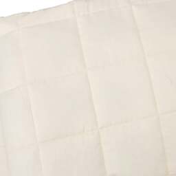 Rackhams Weighted Blanket Light Cream 137x200 cm Single 10 kg Fabric - thumbnail 4