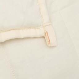 Rackhams Weighted Blanket Light Cream 137x200 cm Single 10 kg Fabric - thumbnail 5
