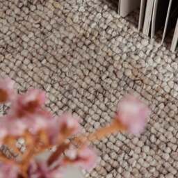 Rackhams Rocco Flatweave Beige Rug – Natural Elegance - 200X290 cm - thumbnail 4