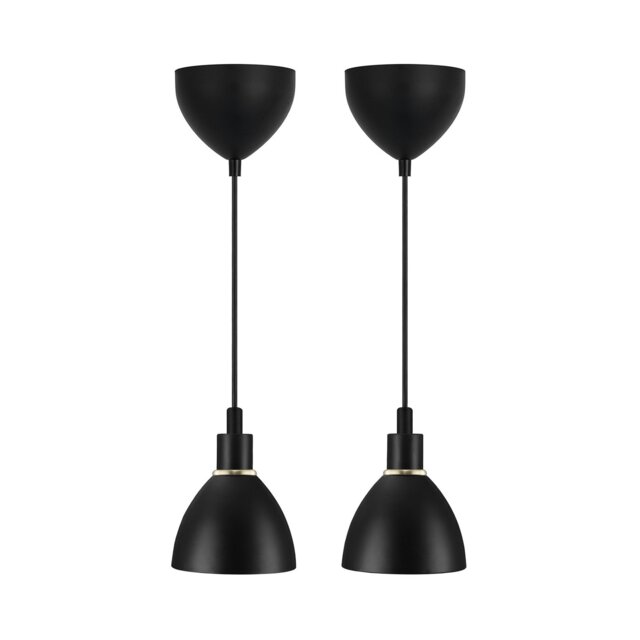 Rackhams Ray 2-Kit - Ceiling pendant - Black - Black - Metal - 1 - image 1