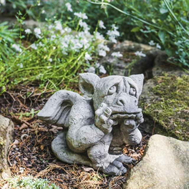 Rackhams Sad Dragon' Mythical Garden Ornament - image 1