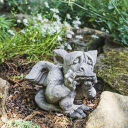 Rackhams Sad Dragon' Mythical Garden Ornament - thumbnail 1