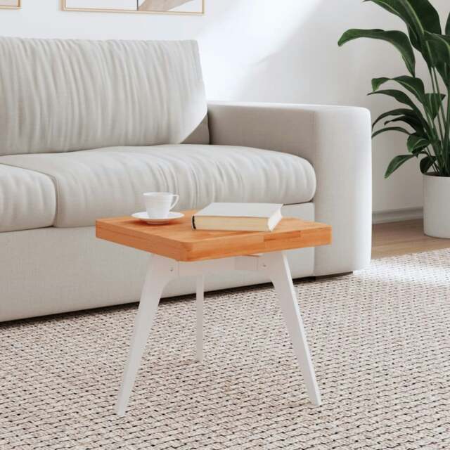 Rackhams Table Top 40x40x4 cm Square Solid Wood Beech