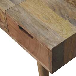 Rackhams Solid Wood Oak-ish Dressing Table - thumbnail 5