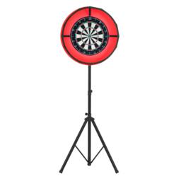 Rackhams 7-In-1 Grey Games Table, Darts Bundle & LED Light - thumbnail 2