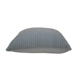 Rackhams Ribbed Grey Cushion Set of 2 - thumbnail 6