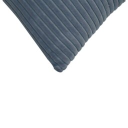Rackhams Ribbed Grey Cushion Set of 2 - thumbnail 5