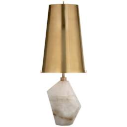 Rackhams Halcyon Accent Table Lamp - Signature Collection - Natural Quartz Stone