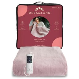 Rackhams Snuggle Up Heated Throw Electric Blanket - Pink - 120cm x 160cm - thumbnail 4