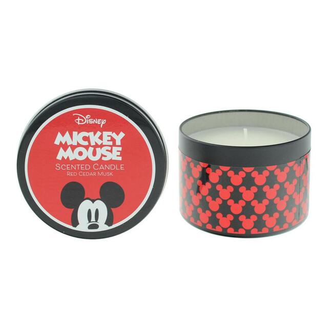 Rackhams Mickey Mouse Disney Mickey Mouse Red Cedar Musk Scented Candle 175g