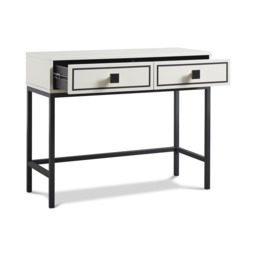 Rackhams MIA Console Table - Black / Bronze - thumbnail 6