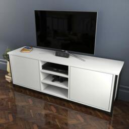 "Rackhams Otis Modern Tv Stand TV Cabinet for TV's up to 63"" - Gold Oak" - thumbnail 3
